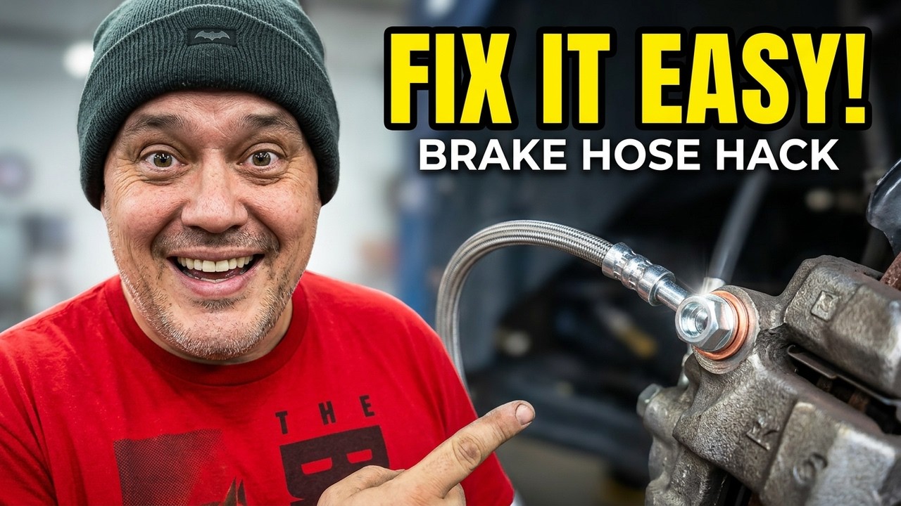 2013 3.6L Dodge Caravan Brake Line Hose Change
