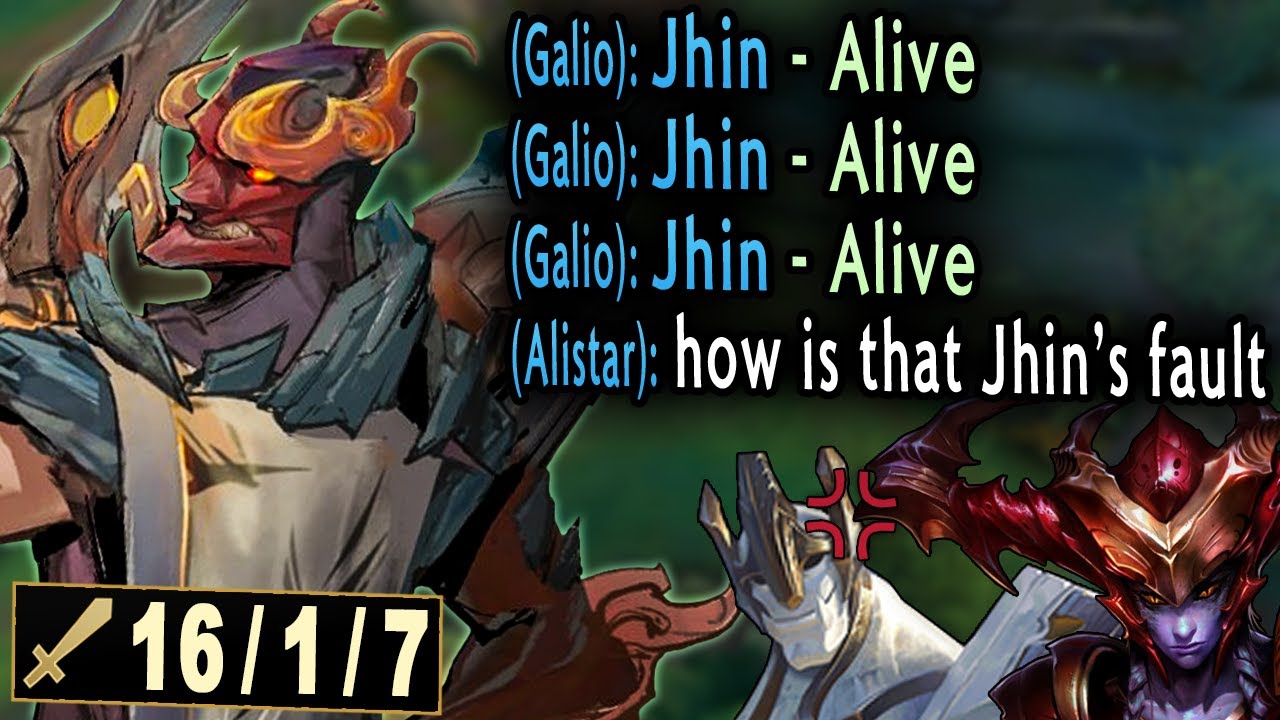 Mid & Jungle duo blame me for their mistakes, but I guess I'll carry.