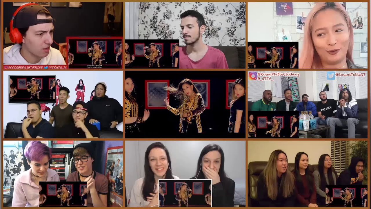 CLC - Black Dress [REACTION MASHUP]
