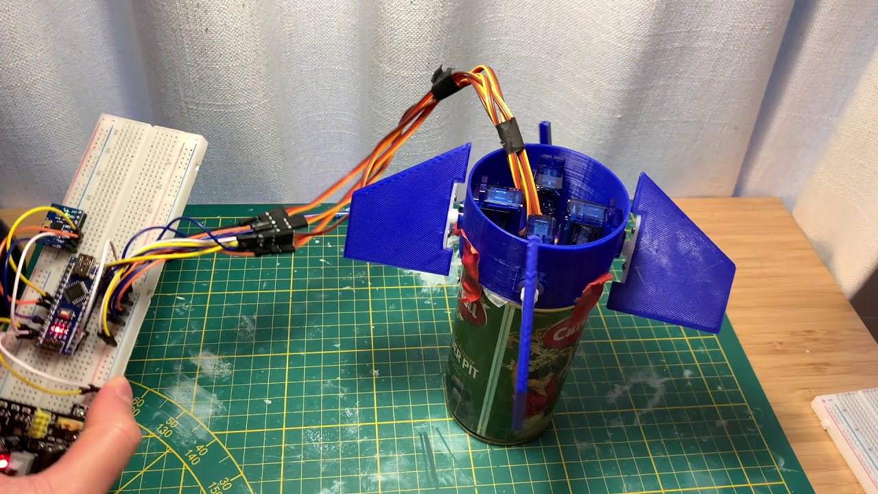 Arduino gyro-stabilized rocket ( flight computer ) 0.1