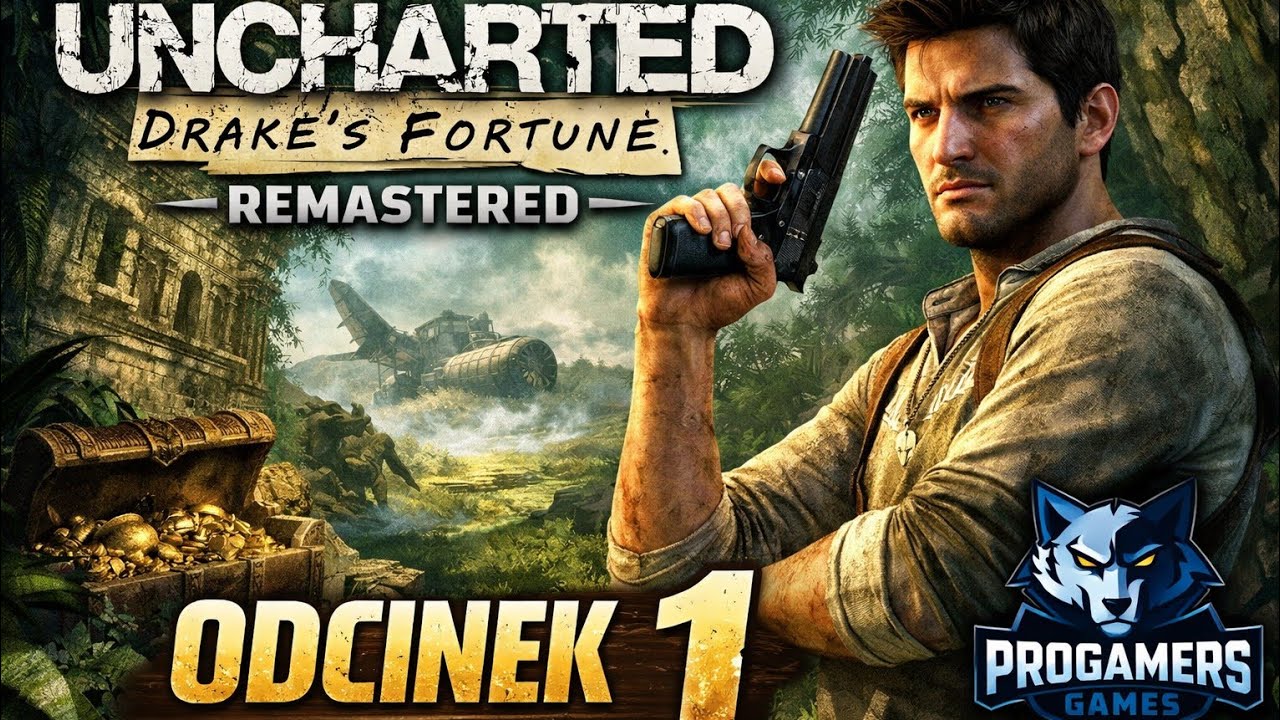 Uncharted 1 Drake’s Fortune Remastered Odc.1 (Gameplay PlayStation 4 Slim) *Drake powrót*