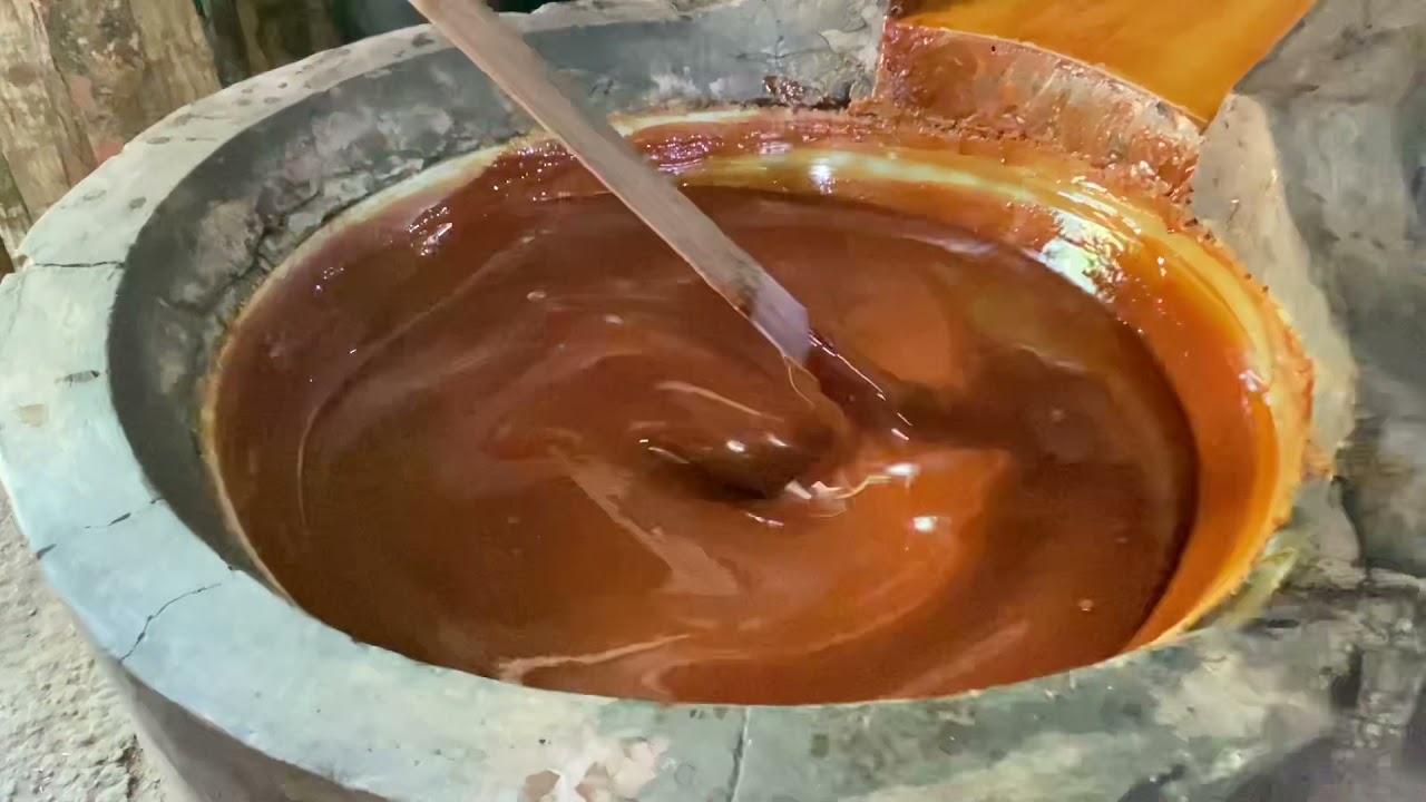Pabrik 2 Ton Per Hari Proses Membuat Gula Merah Dari Gula Pasir Campur Gula Jawa Banyumas Cilacap