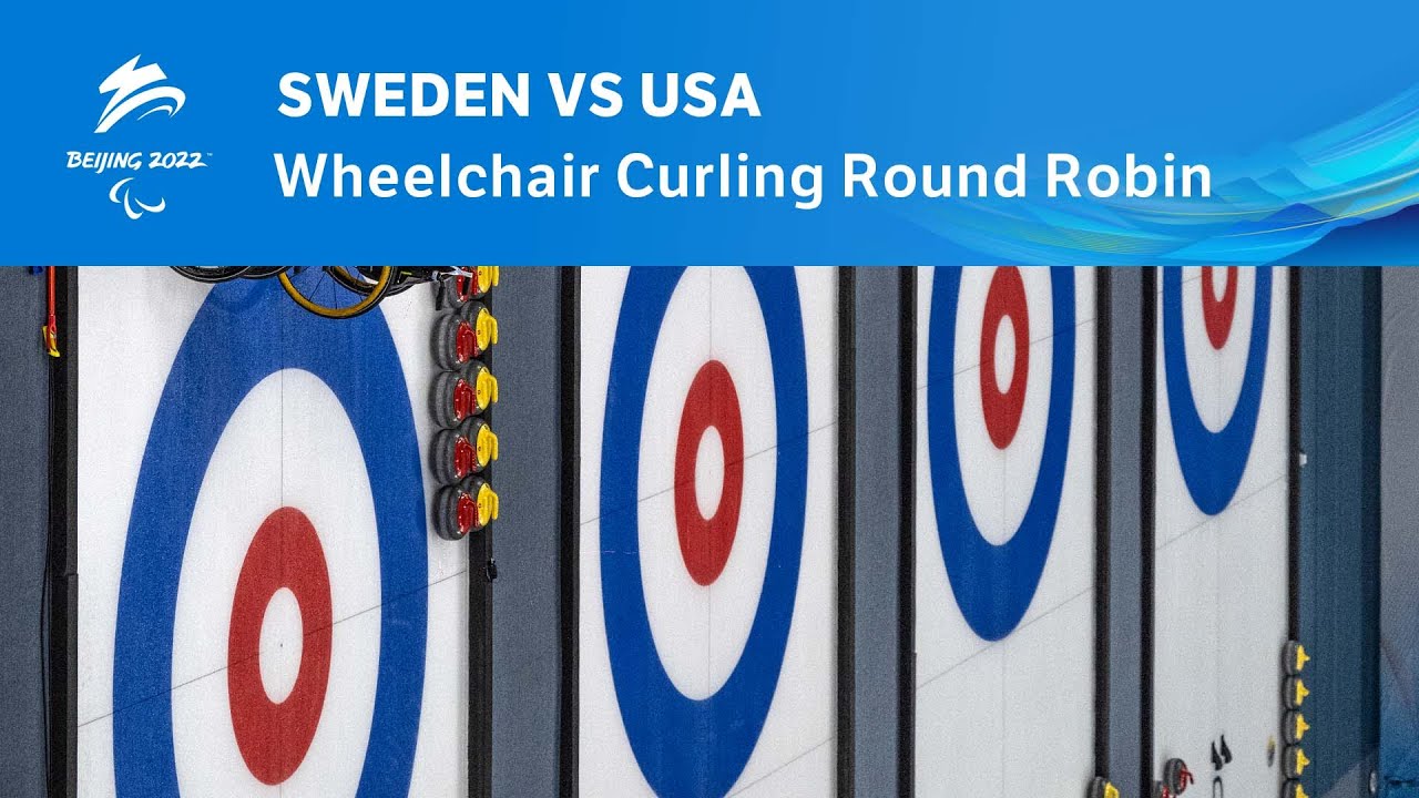 Sweden vs USA | Wheelchair Curling Round Robin | Day 6 | Beijing 2022 Paralympic Winter Games