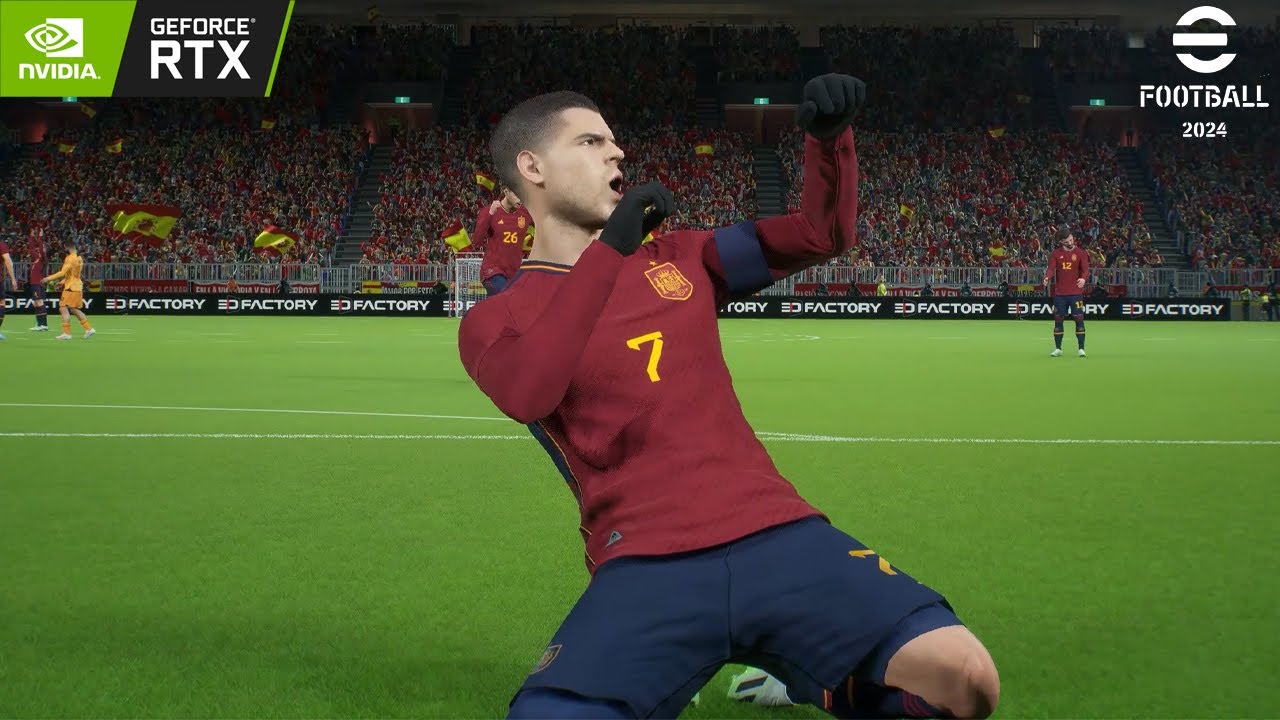 eFootball 2024 - Spain vs Natherland | PC Gameplay [2K60]