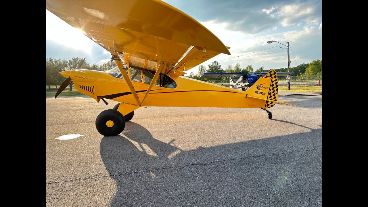 Flying the coolest little plane on the planet. Cubcrafters Carbon Cub FX3.