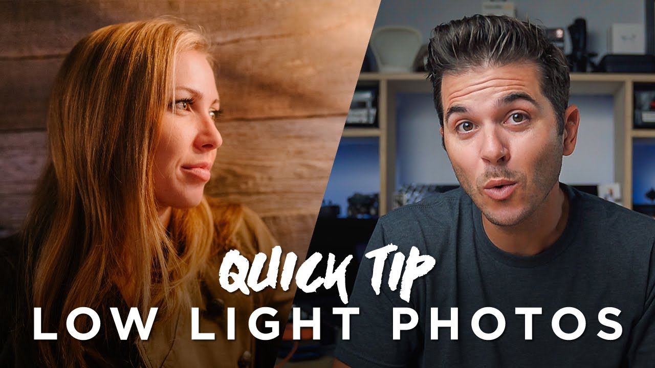INSTANTLY IMPROVE your LOW LIGHT PHOTOS - EASY!