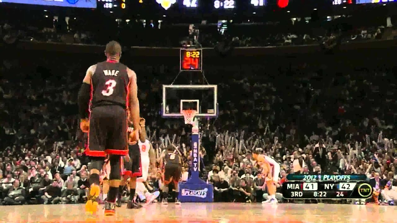 LeBron James 32 points vs New York Knicks full highlights first round game 3 NBA Playoffs 03.05.2012