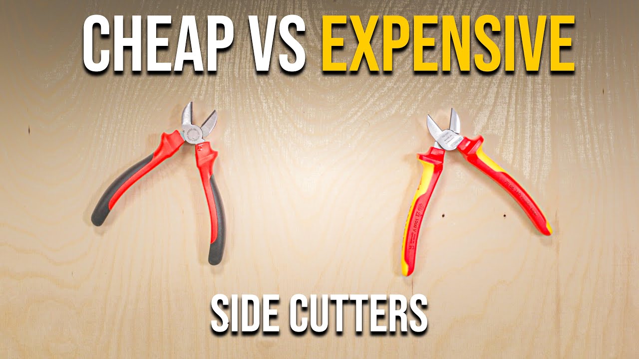 $5 vs $50 Side Cutters - Electricians Tool Battle