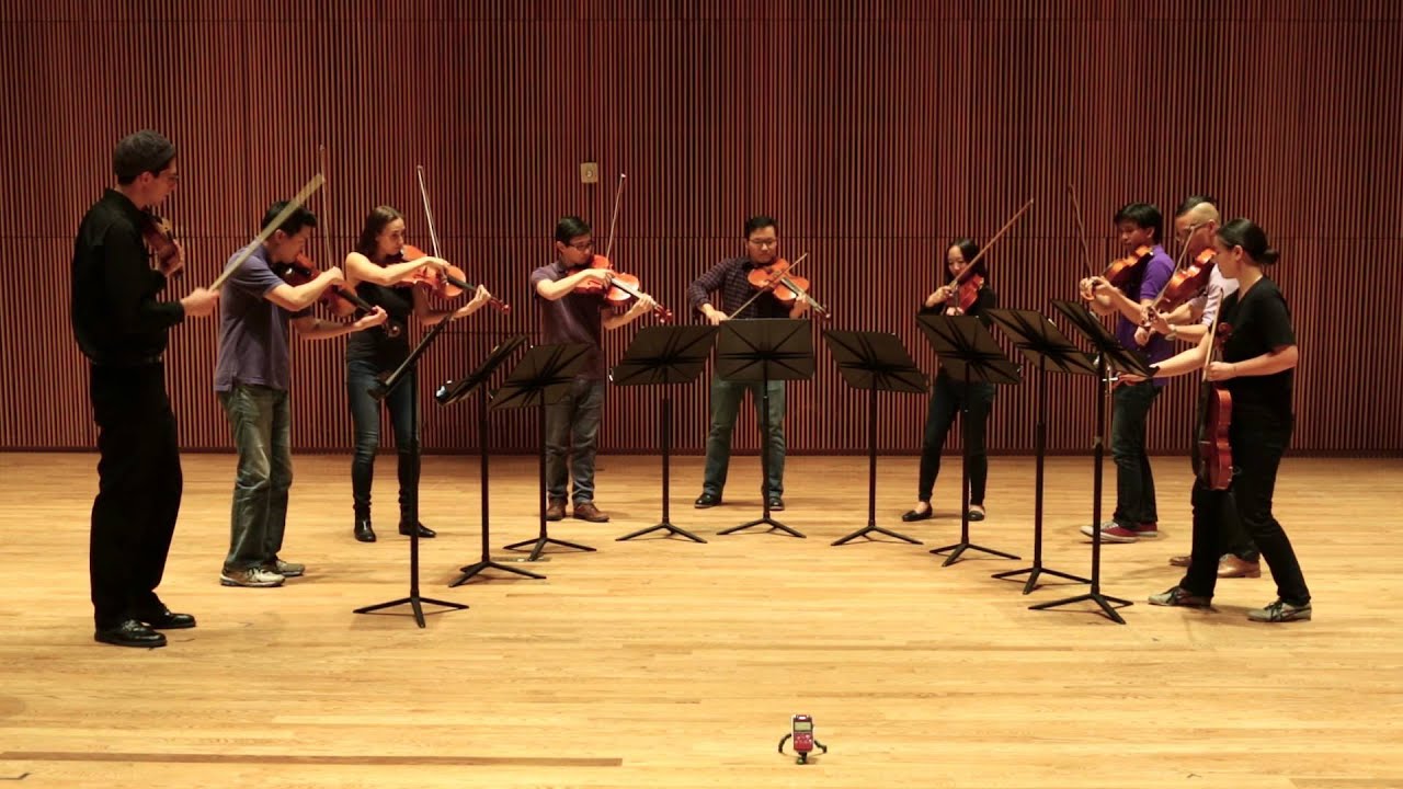 Brahms Hungarian Dance No. 5 arr. for 9 Violas