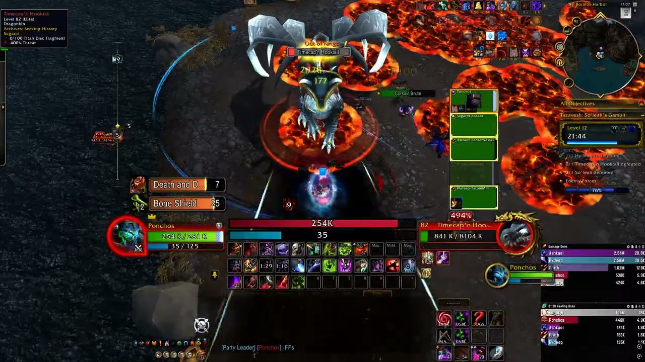 The War Within: Blood Death Knight - Tazavesh So'leah's Gambit +12 - This mistake again...