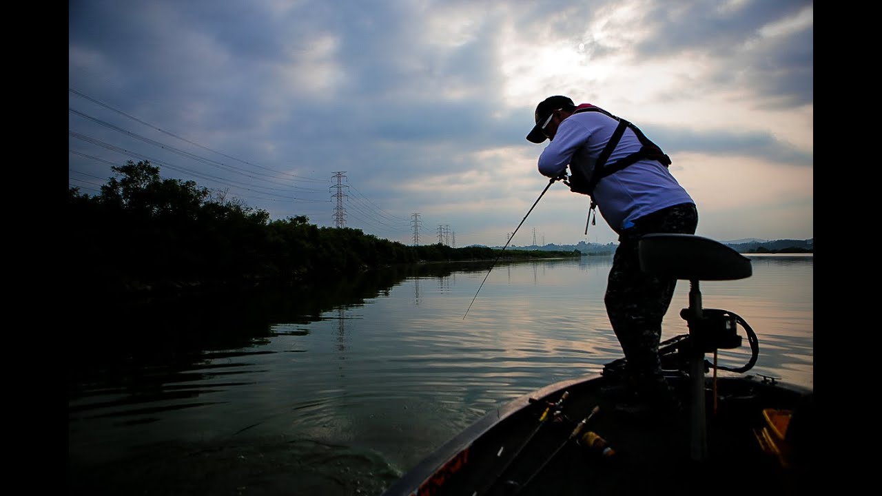 충남 아산 삽교호(무한천) 배스낚시 - Korea Bass Fishing by gopro
