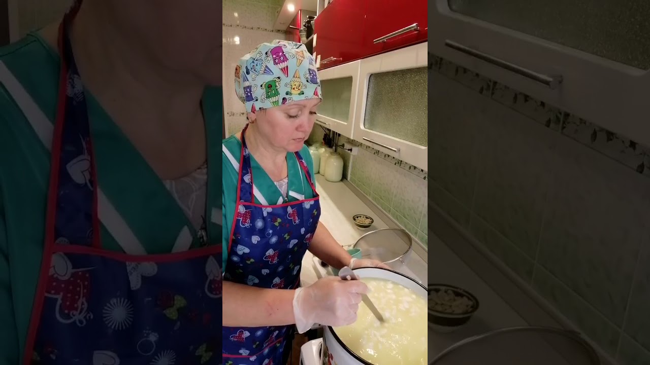 Сыр Качотта с добавками. Миндаль и мёд. Рецепт.