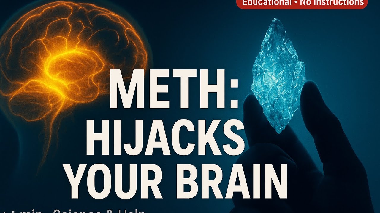 How Methamphetamine (Crystal Meth) Hijacks Your Brain's Reward System and Causes Addiction
