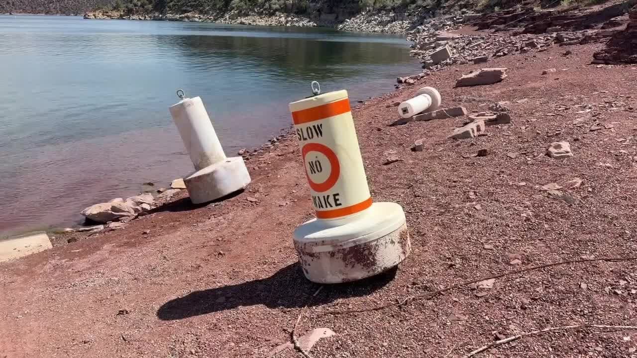Вода из ущелья Флейминг-Гордж может быть спущена для поддержания уровня озера Пауэлл.