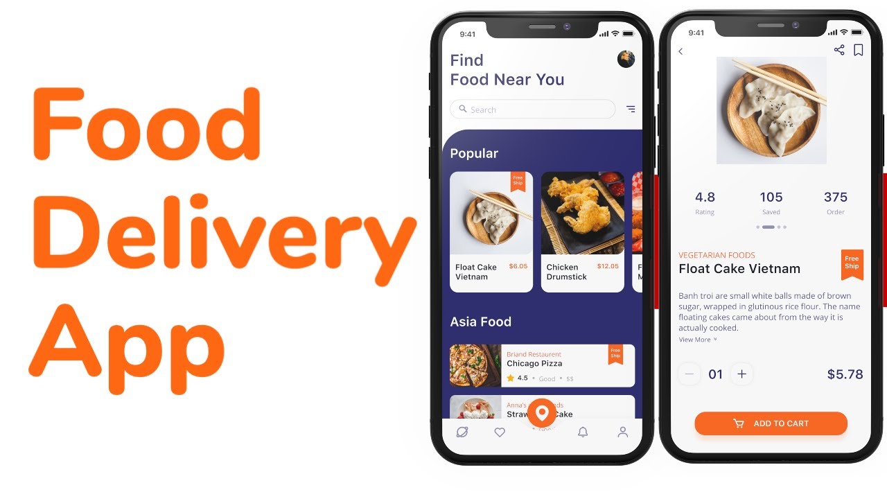 Food Delivery Android App | Android Studio Tutorial