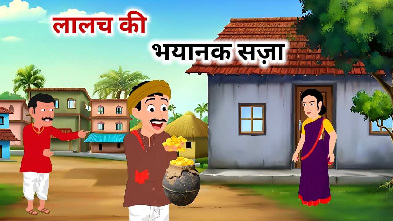 लालच की भयानक सज़ा | lalach ki bhayanak Saja | hindi moral stories | hindi kahaniyan 