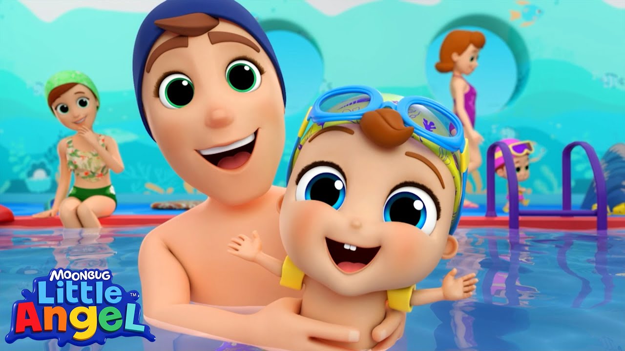 Getting Ready for Swimming Lessons | BABY JOHN™ Playtime Kids Songs & Nursery Rhymes | Little Angel