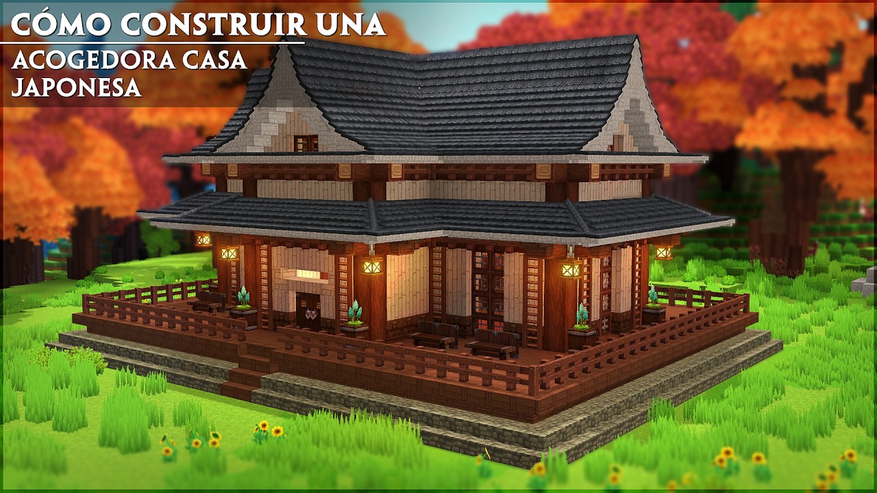 Cómo Construir una Acogedora Casa Japonesa | Tutorial de Hytale