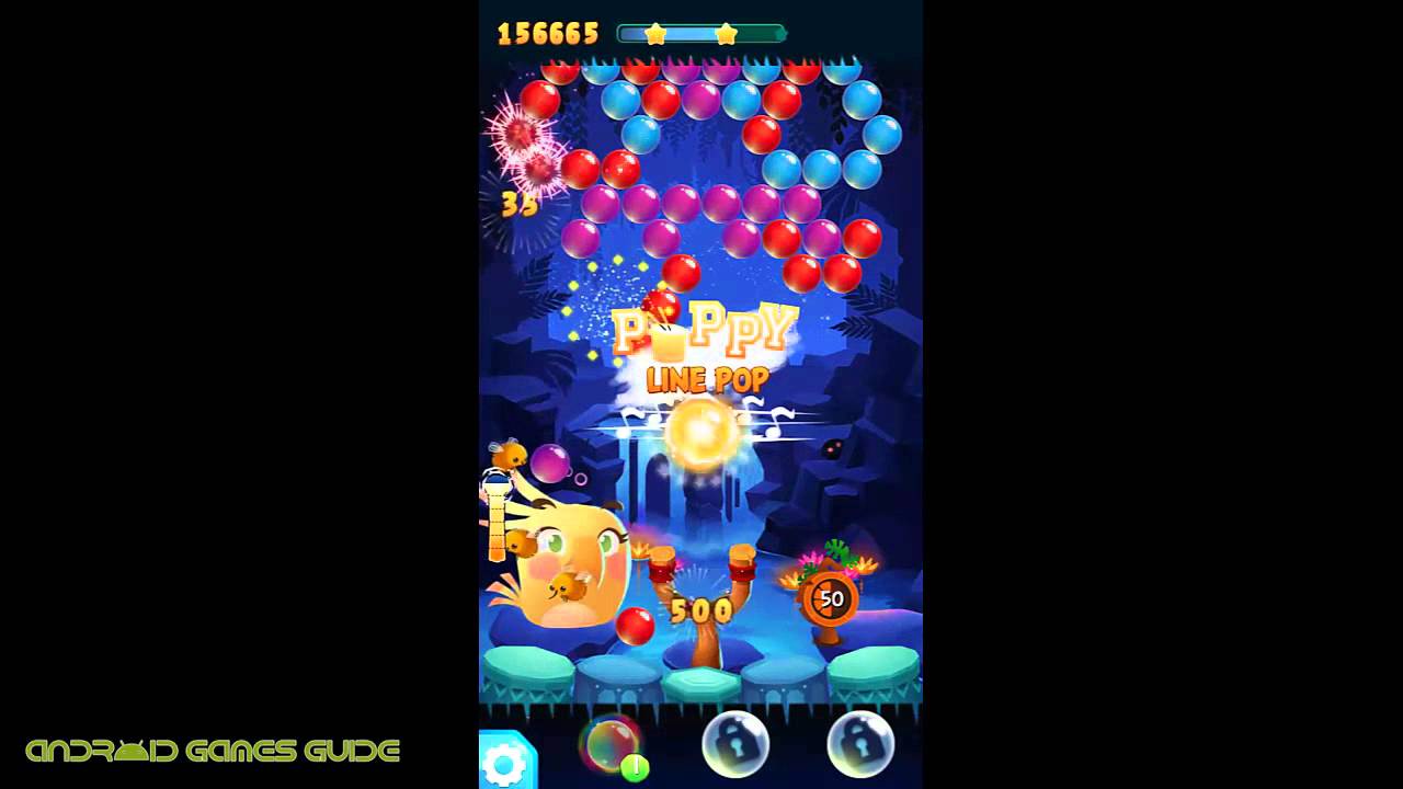 Angry Birds POP Bubble Shooter: Level 17: Walkthrough (3 STARS) HD