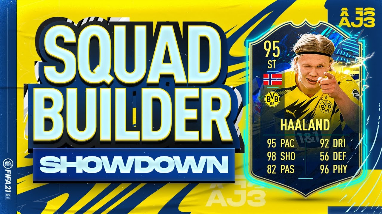 Fifa 21 Squad Builder Showdown!!! TEAM OF THE SEASON HAALAND!!!