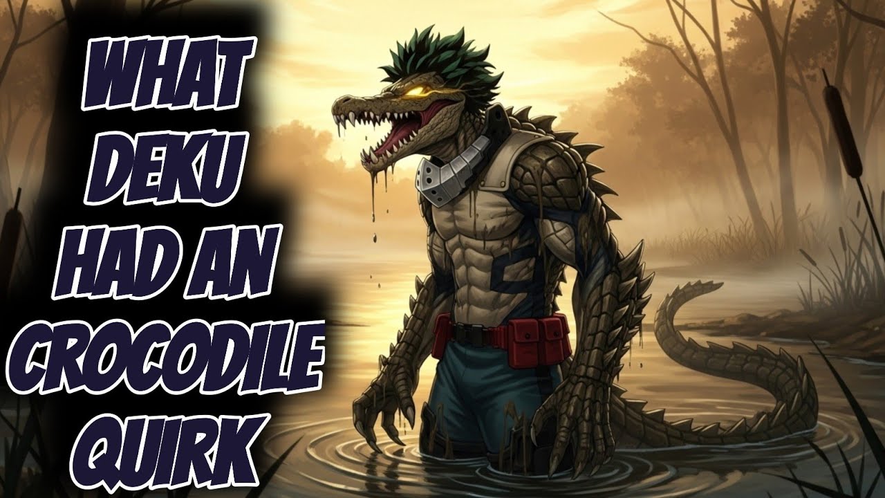 What deku had an Crocodile quirk