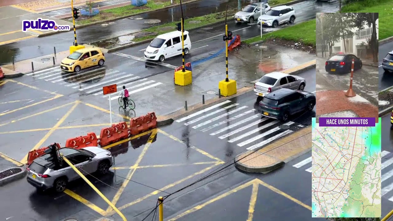 Lluvias en Bogotá EN VIVO hoy ⛈️ | Cámara testigo del clima y estado del tiempo en directo | Pulzo