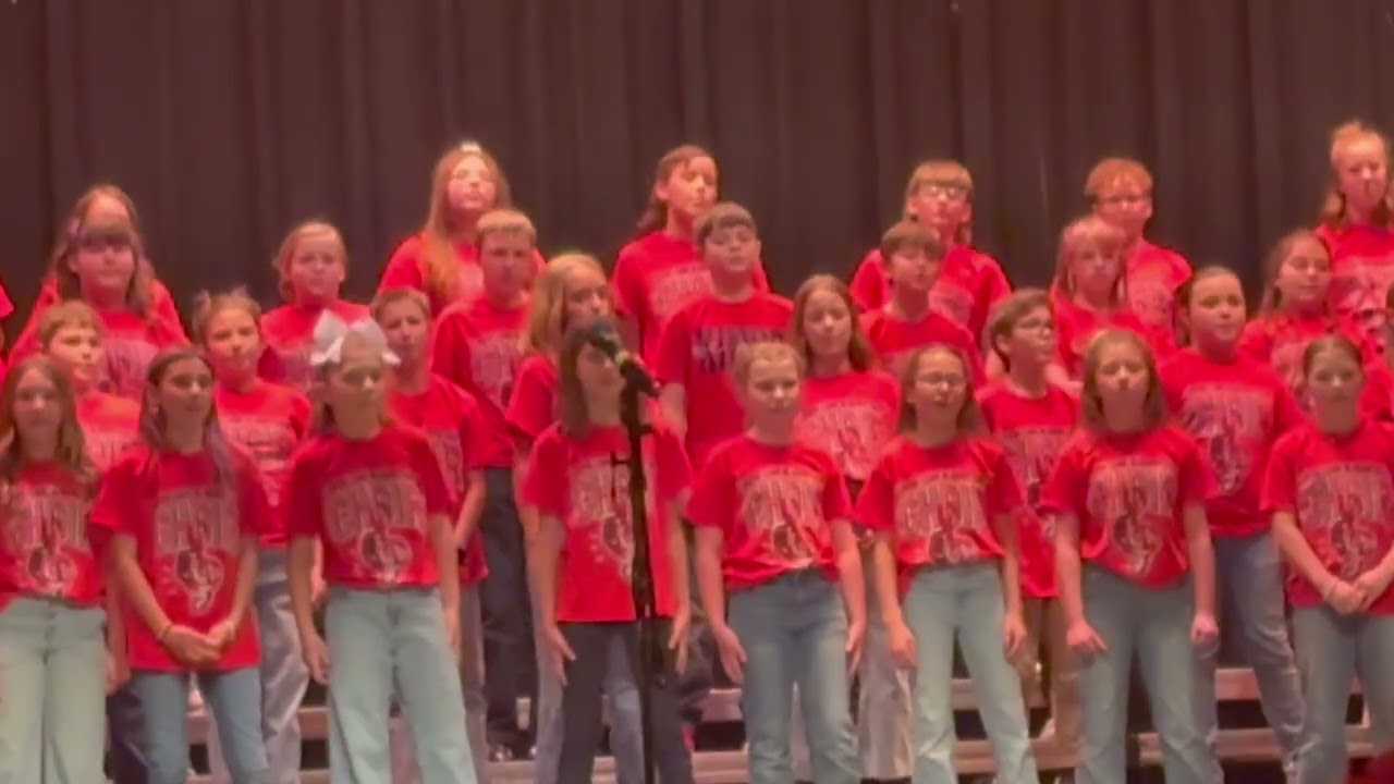 Zachary’s choir concert part 2 May 2025