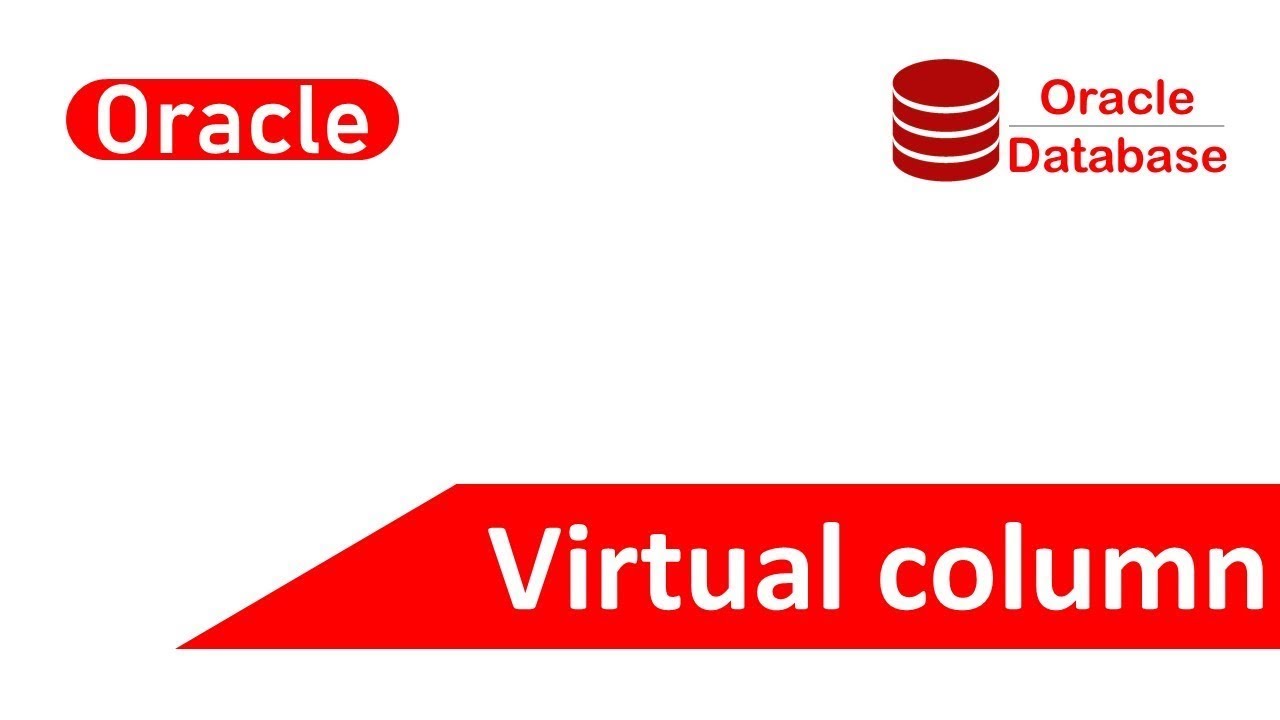 Generated / Virtual / Computed columns in ORACLE SQL