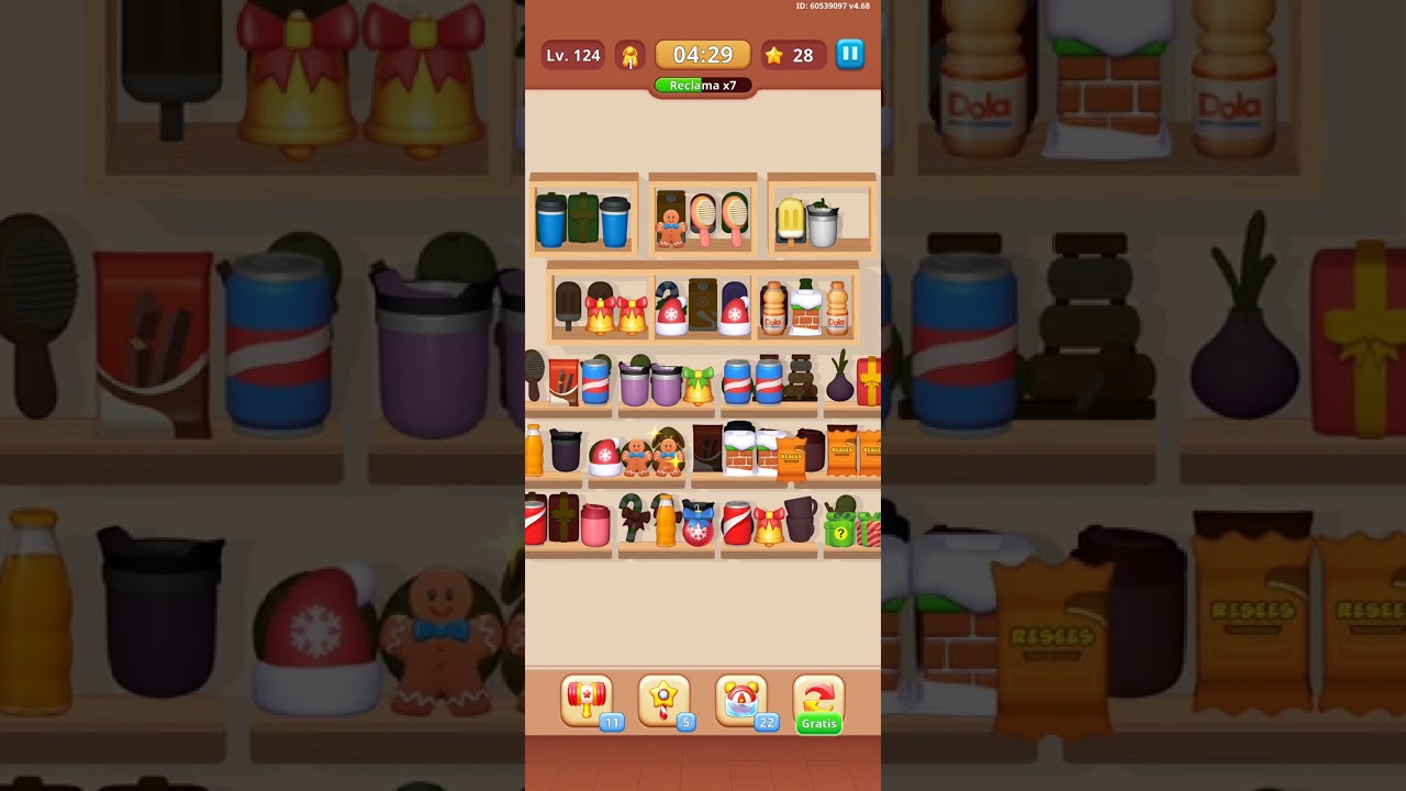 Goods Sorting Puzzle level 124