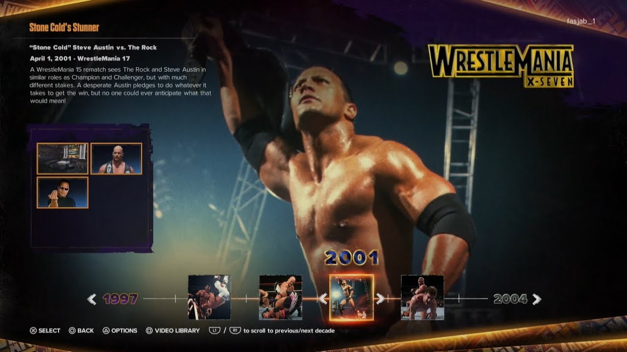 WWE 2K24 Showcase Part 9: The Rock vs. Stone Cold All Objectives