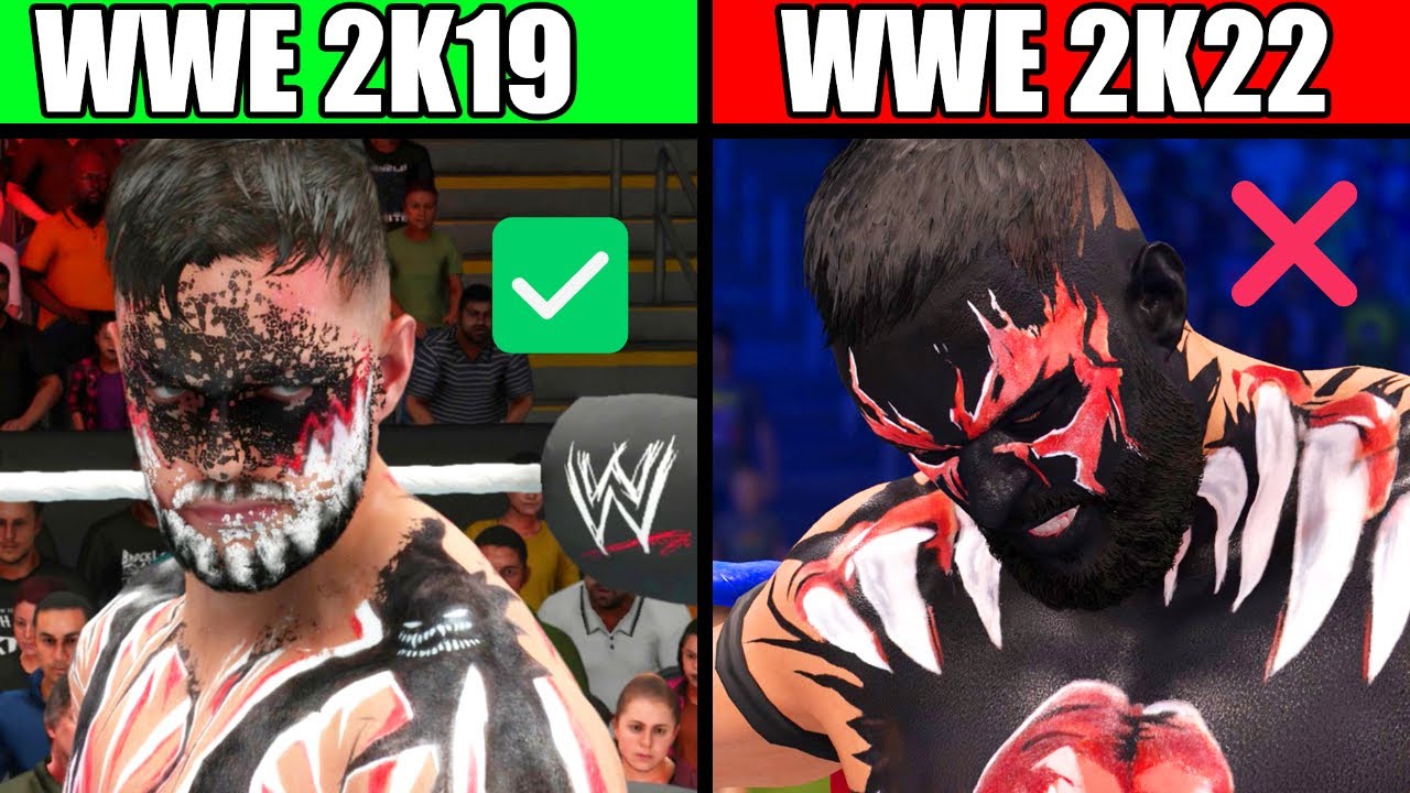 10 вещей, которые WWE 2K19 сделала лучше, чем WWE 2K22