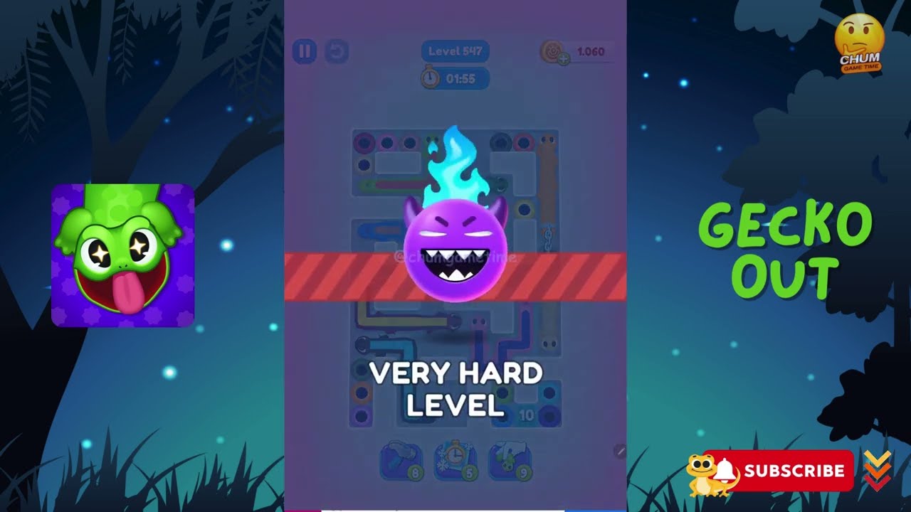 Gecko Out - Level 546, 547, 548, 549, 550 - Gameplay walkthrough