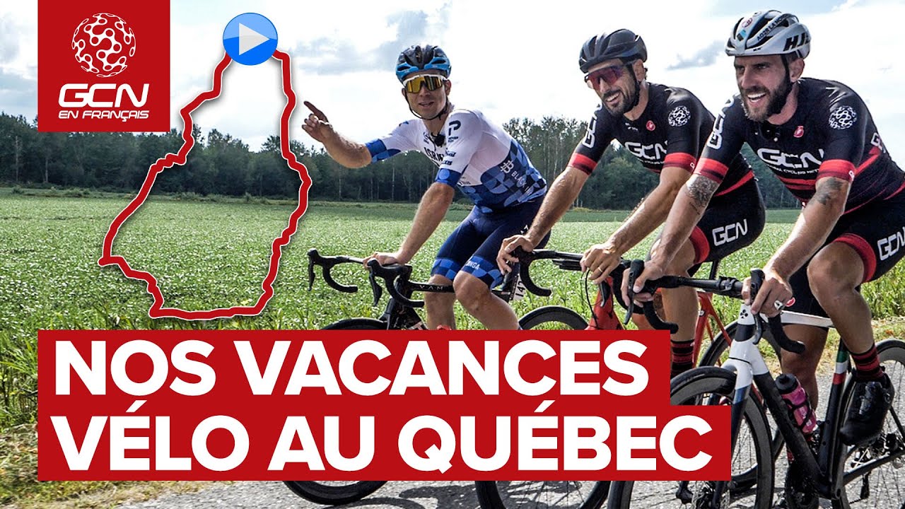 Nos vacances v&eacute;lo au travers des cantons de l'est du Qu&eacute;bec !