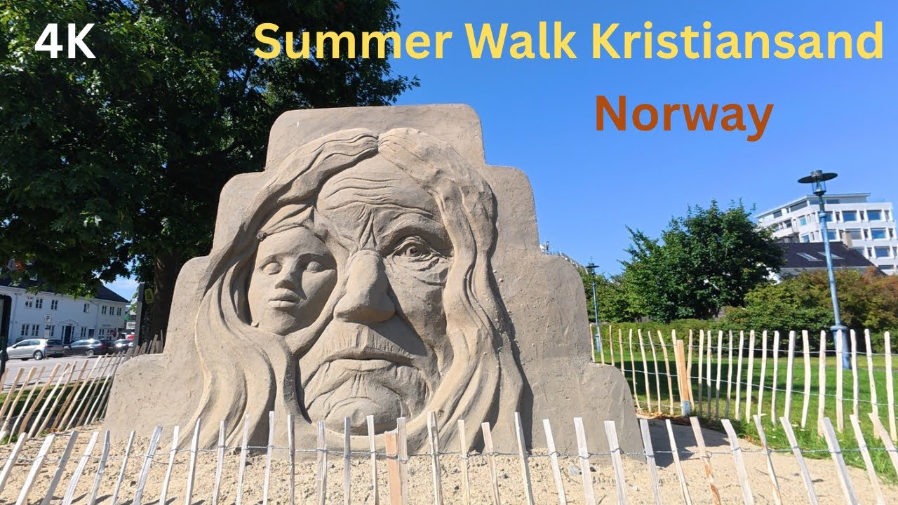 Summer Walk in Kristiansand , Norway 13 Aug 25 . Vlog # 38