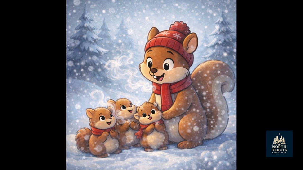 Silver Breathing in the Cold – Calm Winter Song for Kids | North Dakota Fairytales