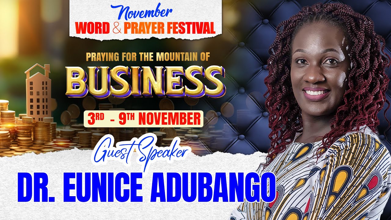 SPIRITUAL BIDDING FOR DOMINION IN THE MARKETPLACE || DR. EUNICE ADUBANGO