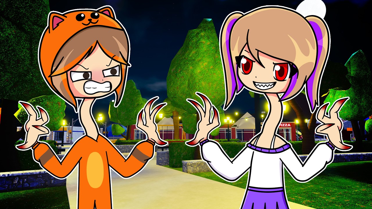 LYNA y MANDARINA NO Pueden PARAR de CRECER en Roblox