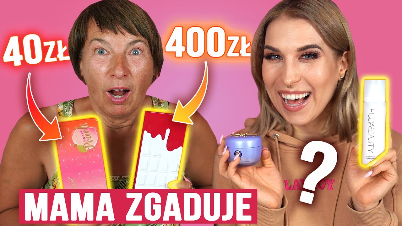 ♦ Mama zgaduje ceny kosmetyków! 😂 Nie miała pojęcia 🤣 ♦ Agnieszka Grzelak Beauty