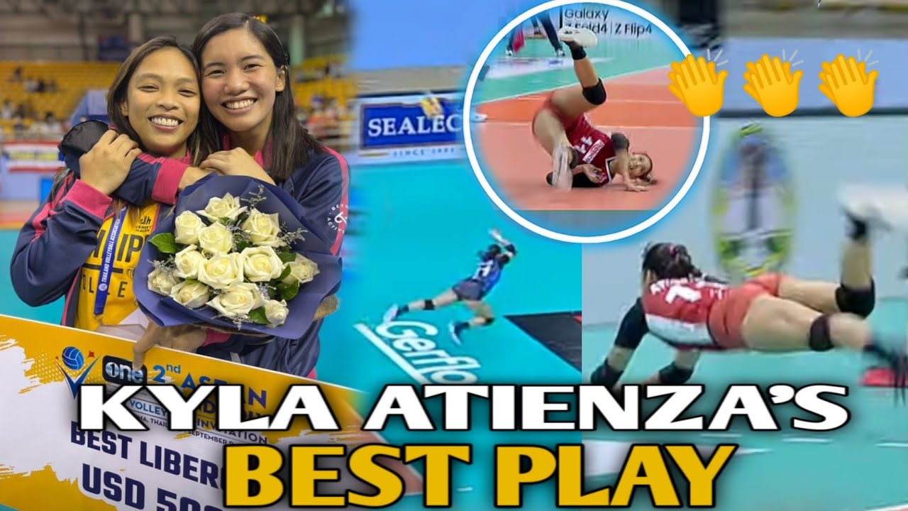 BEST LIBERO Kyla Atienza Impressive Highlights | ASEAN Grand Prix Best Libero