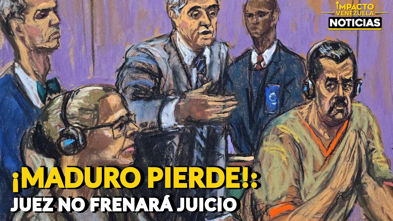 🇻🇪 &iexcl;MADURO PIERDE!: Juez no frenar&aacute; juicio | 🔴 NOTICIAS VENEZUELA HOY 2026