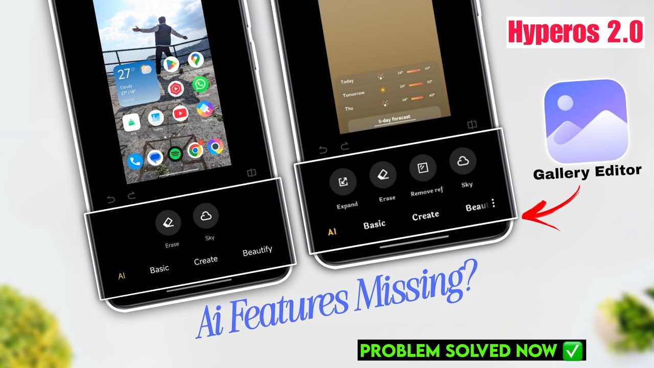 Xaiomi Gallery Editor Bug Solved - Ai Features Missing In Xiaomi HyperOS 2.0 Gallery Editor 📈 Solved