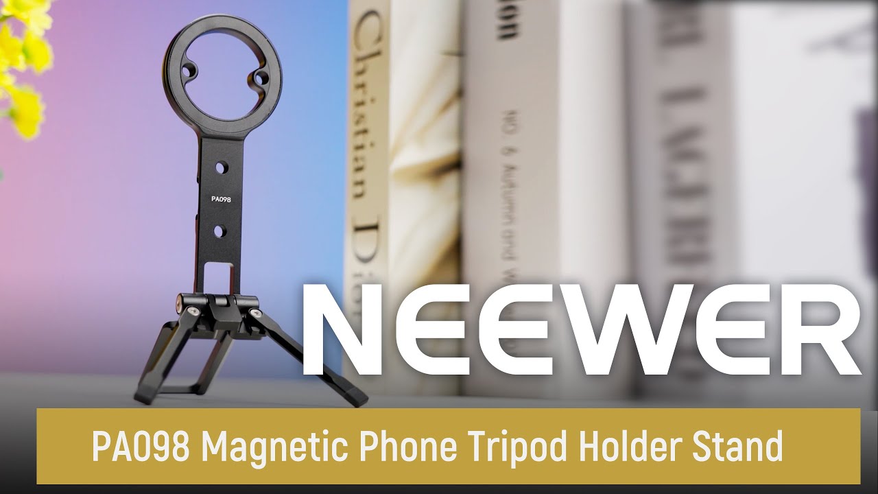 Introducing the NEEWER PA098 Magnetic Phone Tripod Holder Stand