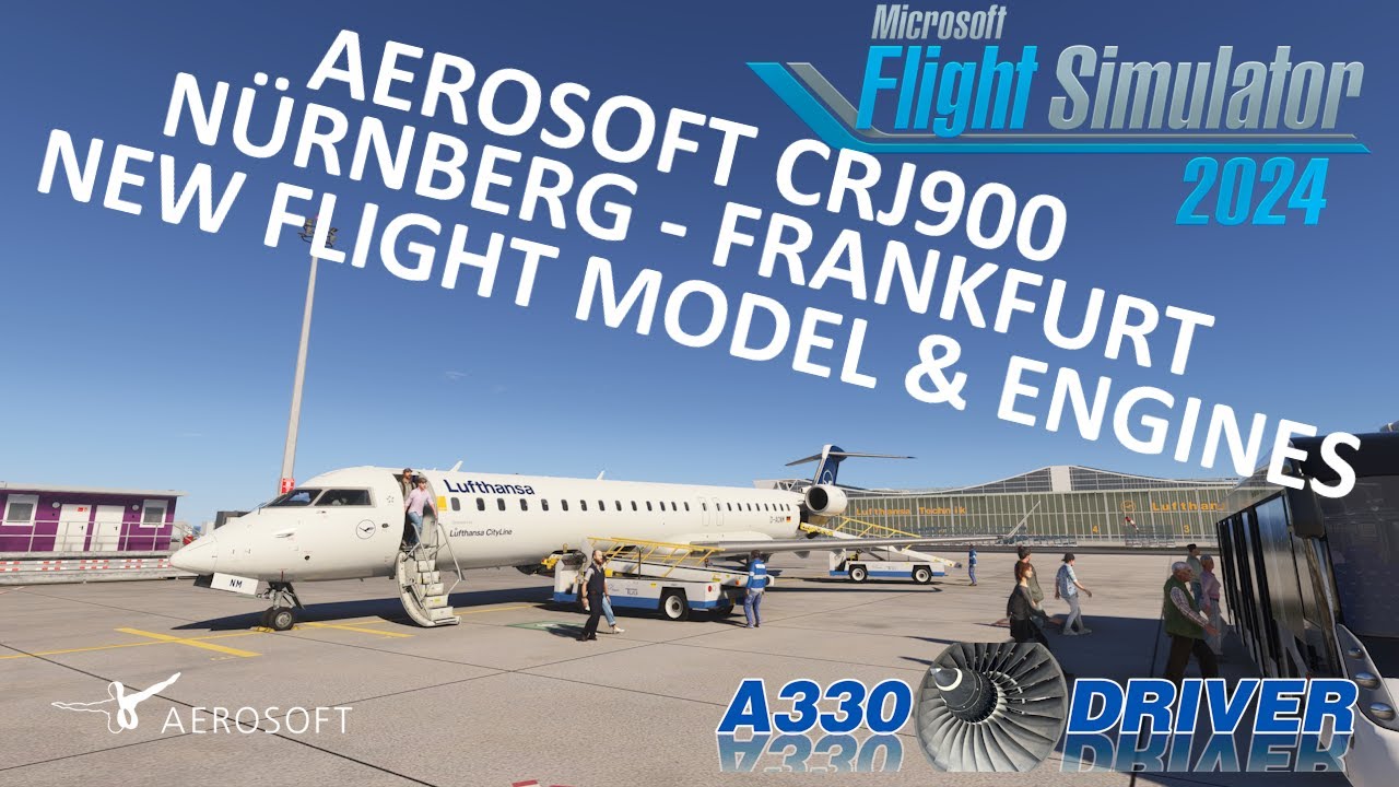 Aerosoft CRJ UPDATED - NEW FLIGHT & ENGINE MODEL | FIRST FLIGHT | Real Airline Pilot