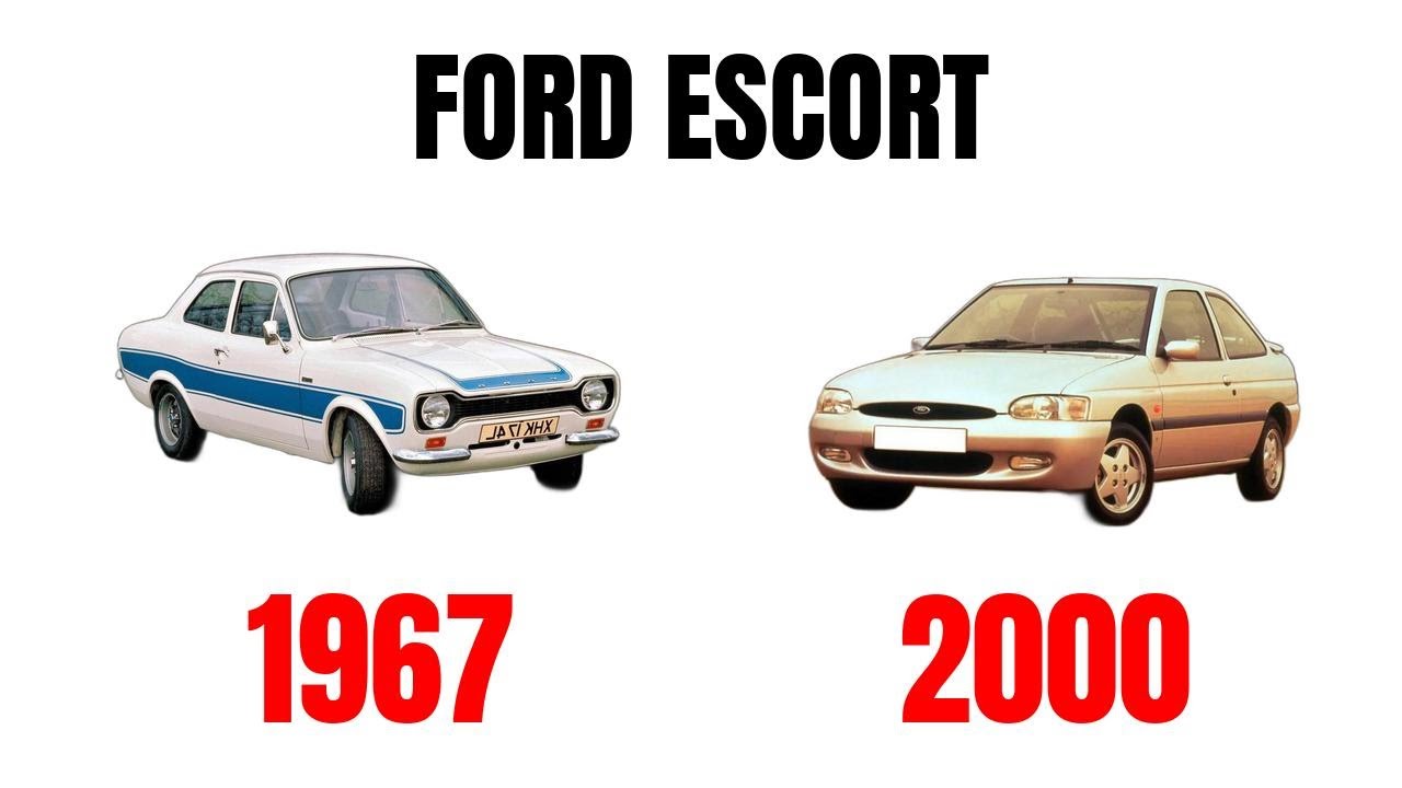 Ford Escort (Evolution 1967 - 2000) - All generations