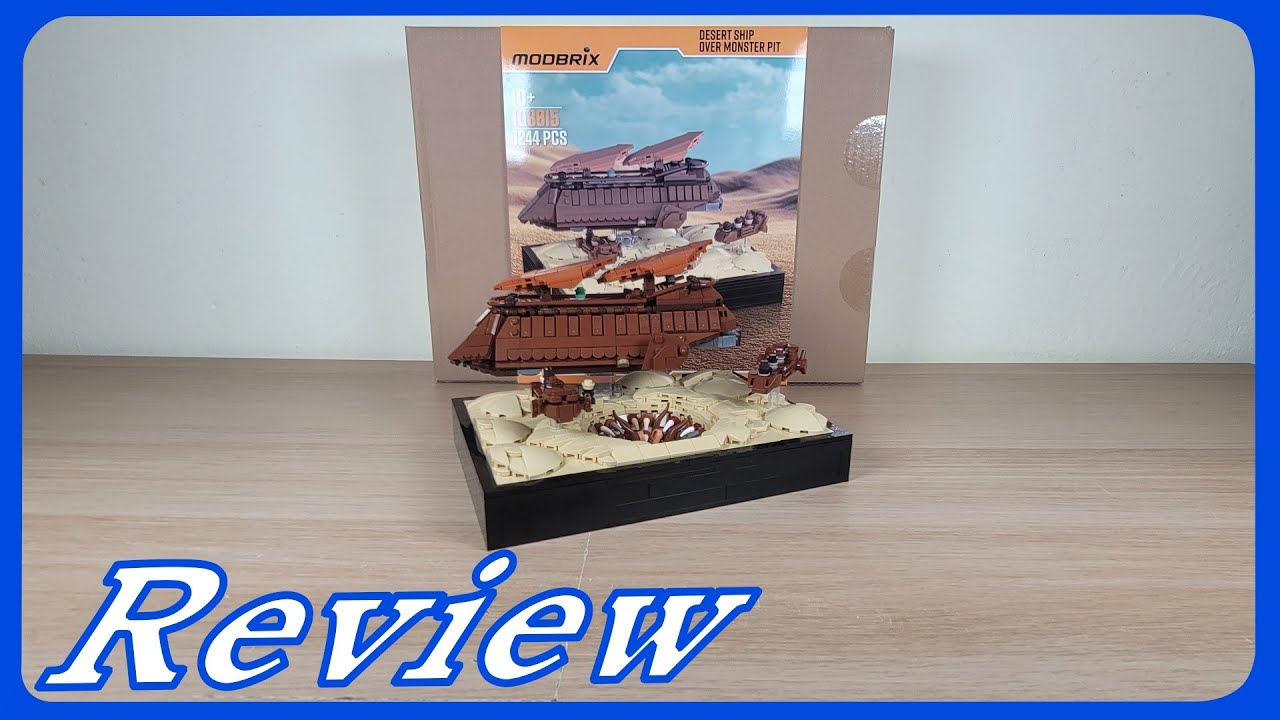 Wüstenschiff über Monstergrube - Modbrix - Scifi - Review