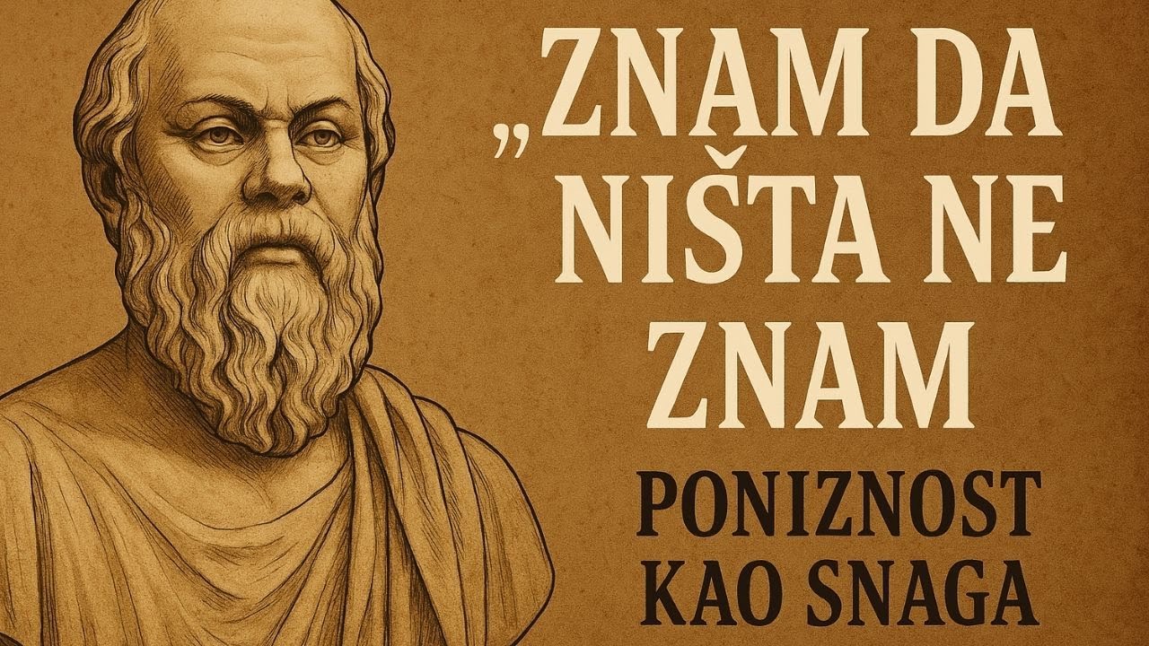 Sokrat : Znam da ni&scaron;ta ne znam &ndash; poniznost kao snaga