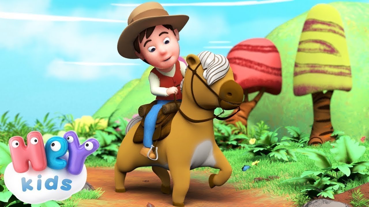 Pędź Koniku Pędź + 17 min 🐴 Piosenki Dla Dzieci - HeyKids