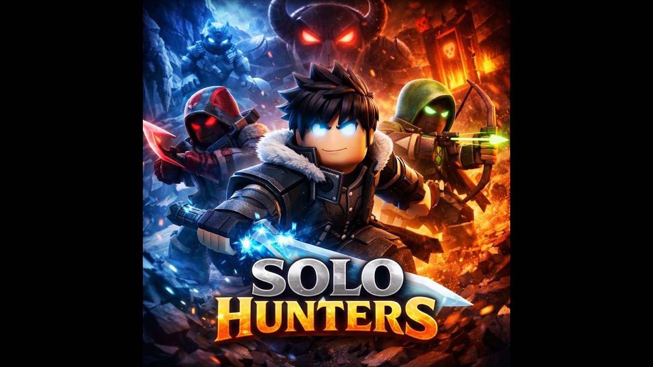 je découvre Solo-Hunters roblox