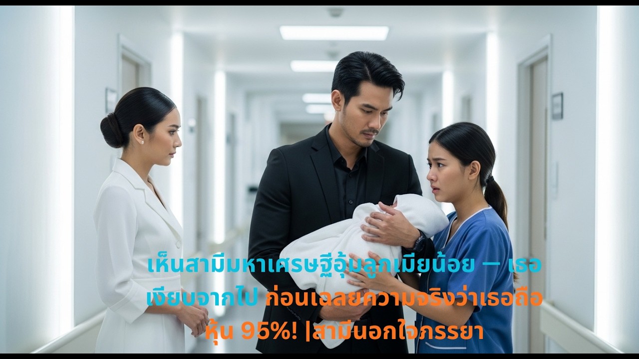เห็นสามีมหาเศรษฐีอุ้มลูกเมียน้อย — เธอเงียบจากไป ก่อนเฉลยความจริงว่าเธอถือหุ้น 95%! |สามีนอกใจภรรยา