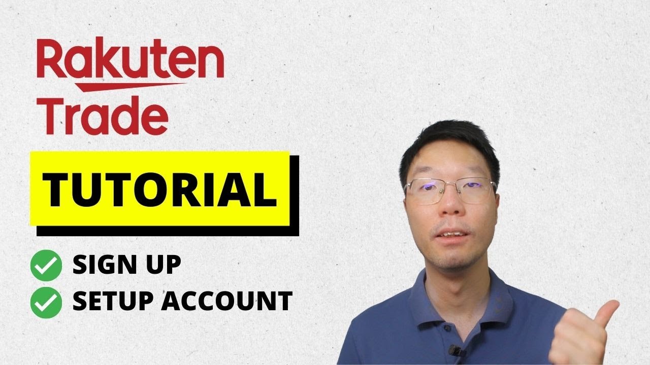 Rakuten Trade: How to Sign Up and Setup Account (2025 TUTORIAL)